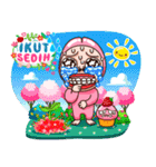 OMPINK : Kiss Kiss（個別スタンプ：39）