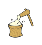 おしりもち（個別スタンプ：11）
