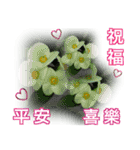 Flower Story (blessing greeting)（個別スタンプ：8）