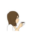 おかしなお茶会（個別スタンプ：9）