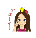 おかしなお茶会（個別スタンプ：16）