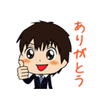 日常＆学校生活で使える制服スタンプ（個別スタンプ：6）