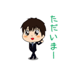 日常＆学校生活で使える制服スタンプ（個別スタンプ：11）