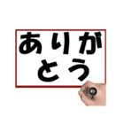 動く手、伝えます（個別スタンプ：10）