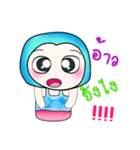 Hello my name is Hamori..^^（個別スタンプ：16）