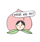 The peach girl（個別スタンプ：12）