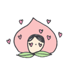 The peach girl（個別スタンプ：13）