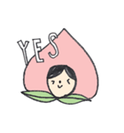 The peach girl（個別スタンプ：17）