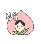 The peach girl（個別スタンプ：18）