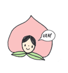 The peach girl（個別スタンプ：20）