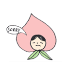 The peach girl（個別スタンプ：23）