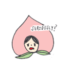 The peach girl（個別スタンプ：25）