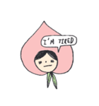 The peach girl（個別スタンプ：39）