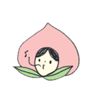 The peach girl（個別スタンプ：40）