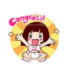 jeejee and beary bear（個別スタンプ：15）