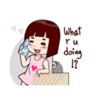 jeejee and beary bear（個別スタンプ：23）