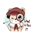 jeejee and beary bear（個別スタンプ：24）