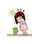 jeejee and beary bear（個別スタンプ：34）
