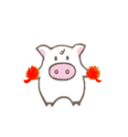 Toto pig（個別スタンプ：3）