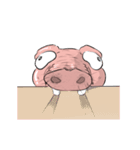 Exaggerated pig 2（個別スタンプ：24）
