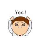 Heartdie people - Mr.Work（個別スタンプ：10）