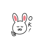 毎日使えるうさぎ（個別スタンプ：15）