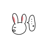 毎日使えるうさぎ（個別スタンプ：16）