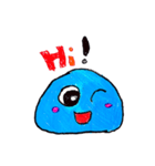 Joy Jelly Blue（個別スタンプ：1）