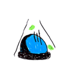 Joy Jelly Blue（個別スタンプ：5）