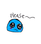 Joy Jelly Blue（個別スタンプ：8）