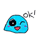 Joy Jelly Blue（個別スタンプ：9）