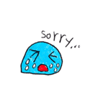 Joy Jelly Blue（個別スタンプ：11）