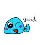 Joy Jelly Blue（個別スタンプ：15）
