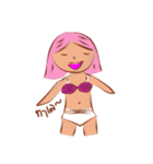 Chompoopink（個別スタンプ：8）