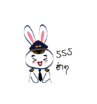 Mutuu Cabin Crew and Pilot（個別スタンプ：38）