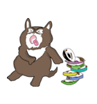 2 dog and the beautiful（個別スタンプ：6）