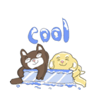 2 dog and the beautiful（個別スタンプ：8）