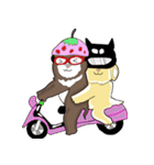 2 dog and the beautiful（個別スタンプ：12）