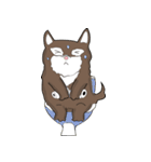 2 dog and the beautiful（個別スタンプ：16）