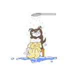 2 dog and the beautiful（個別スタンプ：21）