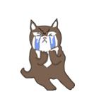 2 dog and the beautiful（個別スタンプ：22）