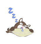 2 dog and the beautiful（個別スタンプ：23）