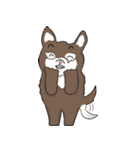2 dog and the beautiful（個別スタンプ：26）
