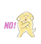 2 dog and the beautiful（個別スタンプ：30）