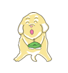 2 dog and the beautiful（個別スタンプ：31）