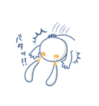 ミミモゲうさぎ（個別スタンプ：4）