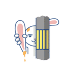 ミミモゲうさぎ（個別スタンプ：9）