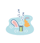ミミモゲうさぎ（個別スタンプ：14）