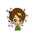 癒し系な男の子スタンプ（個別スタンプ：18）