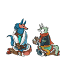 WIS-Wolf x Folk（個別スタンプ：8）